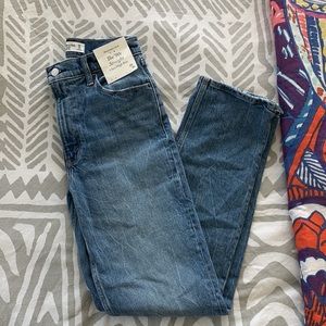90s Ultra High Rise Straight Jeans